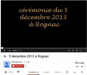 2013 12 05 DECEMBRE  ROGNAC HOMMAGE A NOS MORTS EN ALGERIE